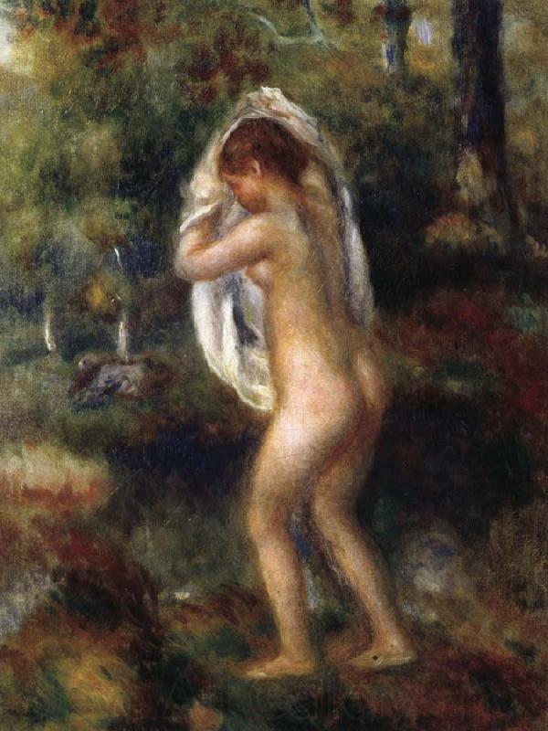 Pierre Renoir Young Girl Undressing